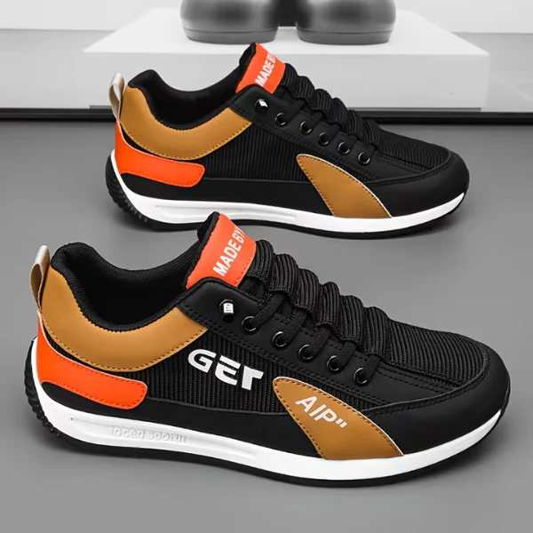 STRAVIO™ - ZAPATOS CÓMODOS PARA HOMBRE PARA EL DÍA A DÍA CON CORDONES ELÁSTICOS