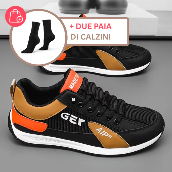 STRAVIO™ - ZAPATOS CÓMODOS PARA HOMBRE PARA EL DÍA A DÍA CON CORDONES ELÁSTICOS