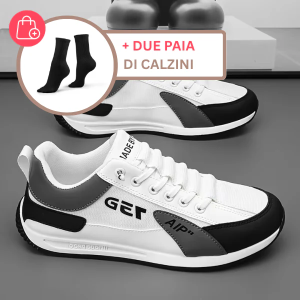 STRAVIO™ - ZAPATOS CÓMODOS PARA HOMBRE PARA EL DÍA A DÍA CON CORDONES ELÁSTICOS