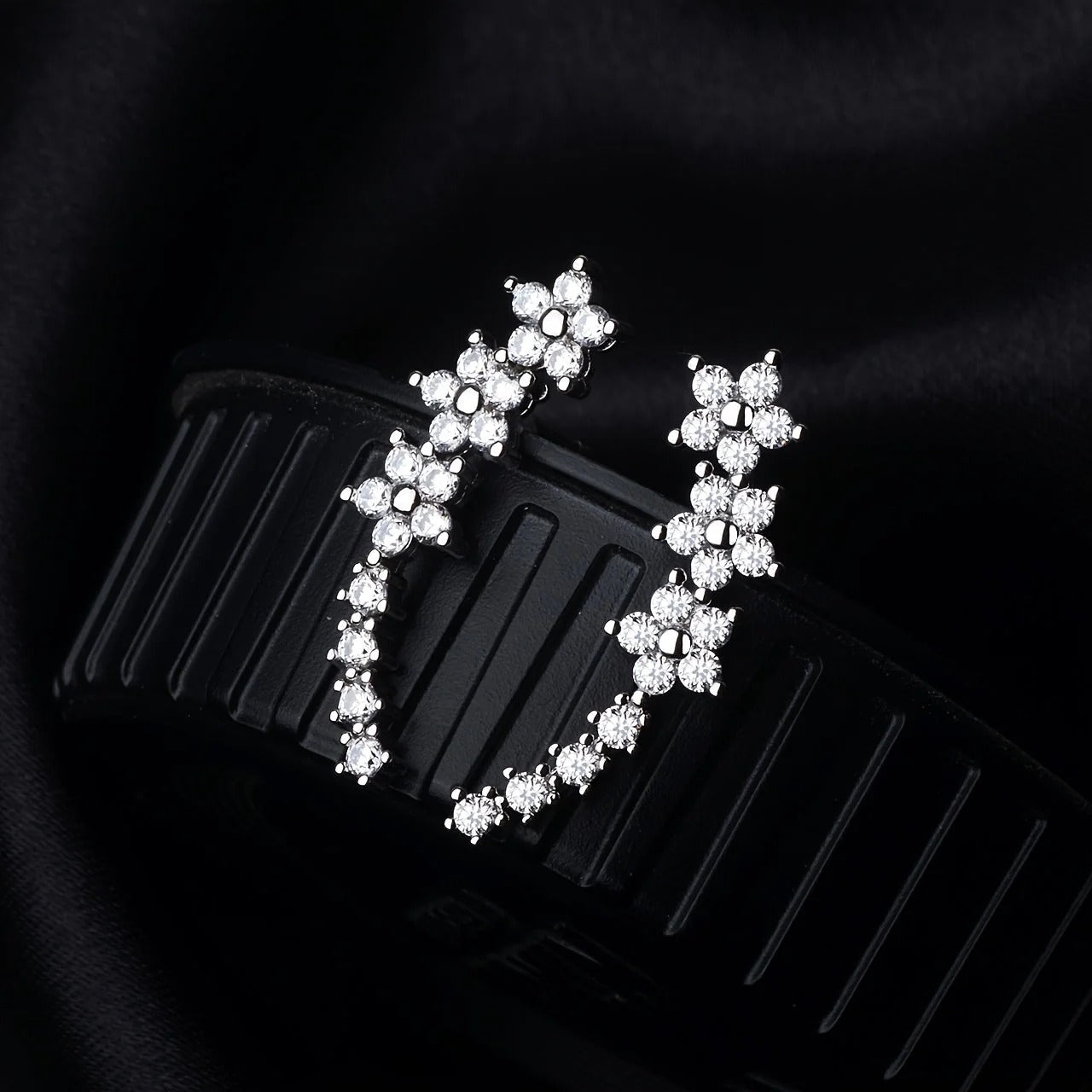 Pendientes florales atemporales