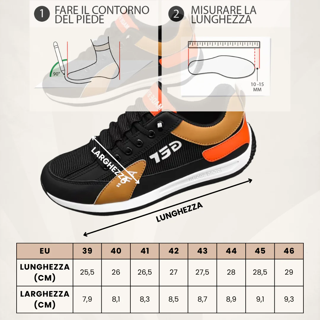 STRAVIO™ - ZAPATOS CÓMODOS PARA HOMBRE PARA EL DÍA A DÍA CON CORDONES ELÁSTICOS
