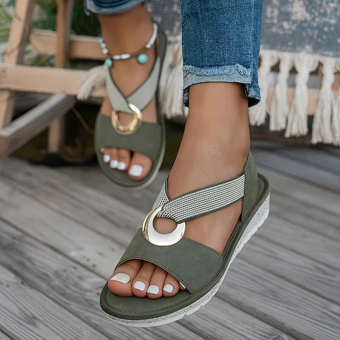 Solène | Sandalias elegantes con soporte ajustable